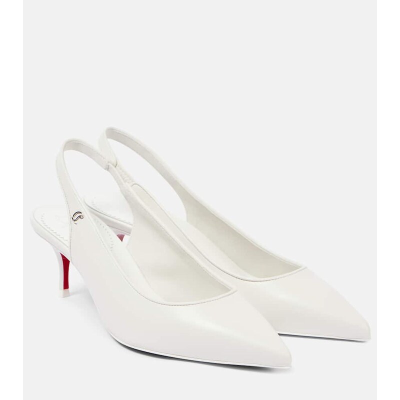 Christian Louboutin Sporty Kate Sling 55 leather slingback pumps