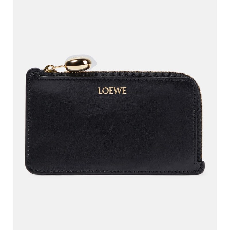 Loewe Logo leather card holder