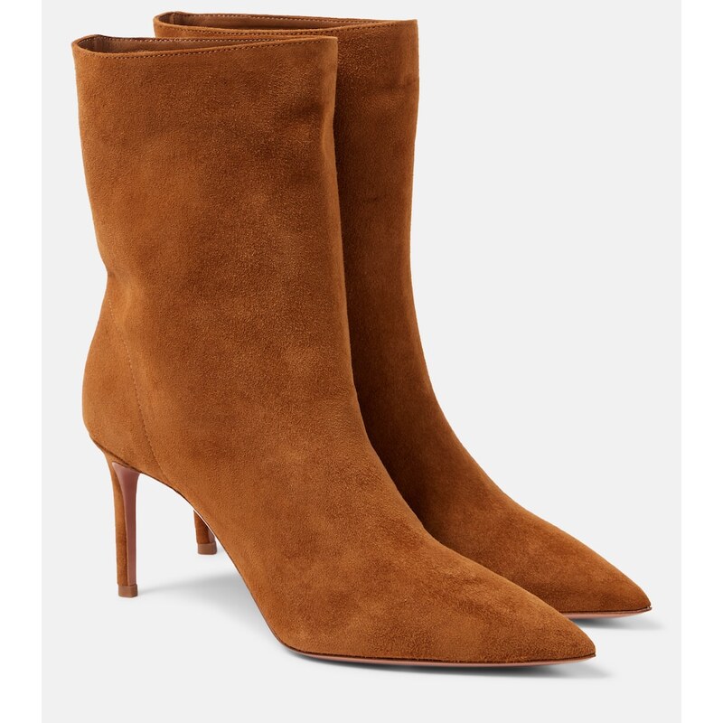 Aquazzura Matignon suede booties