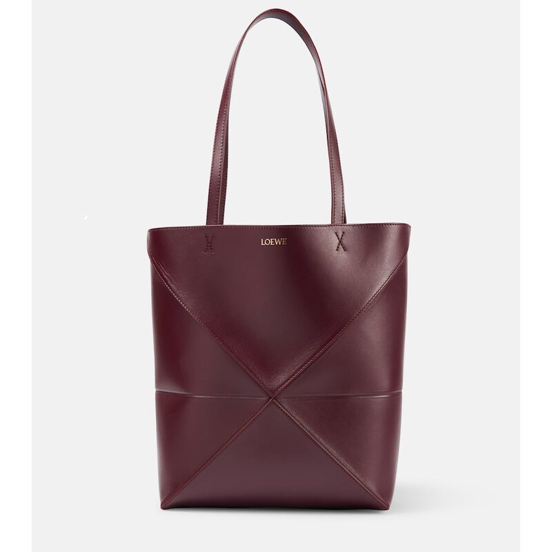 Loewe Puzzle Fold Medium leather tote bag