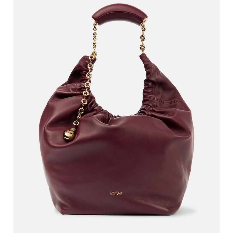 Loewe Squeeze Medium leather shoulder bag
