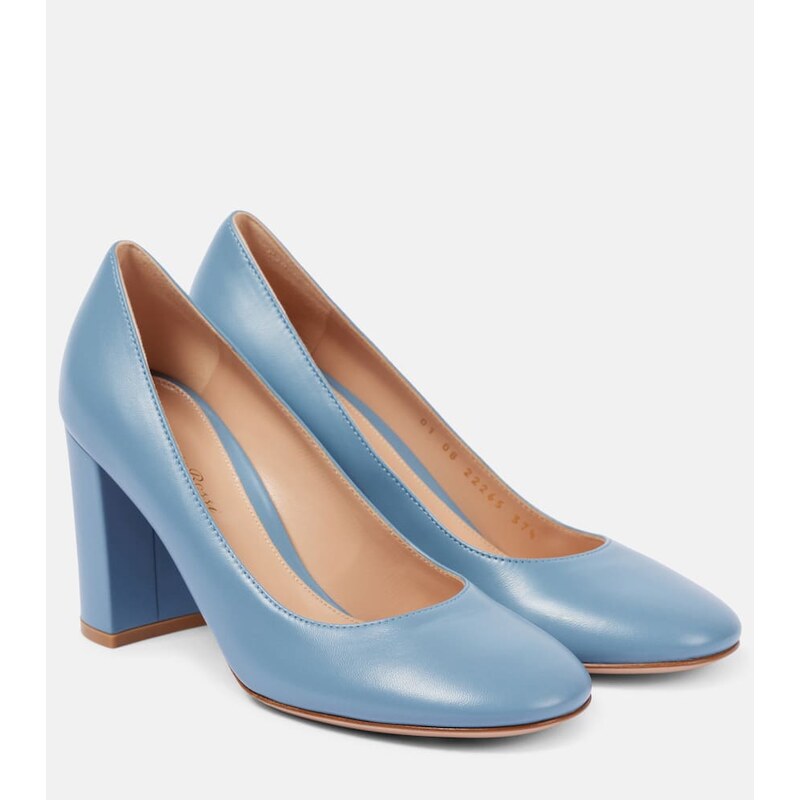 Gianvito Rossi 85 leather pumps