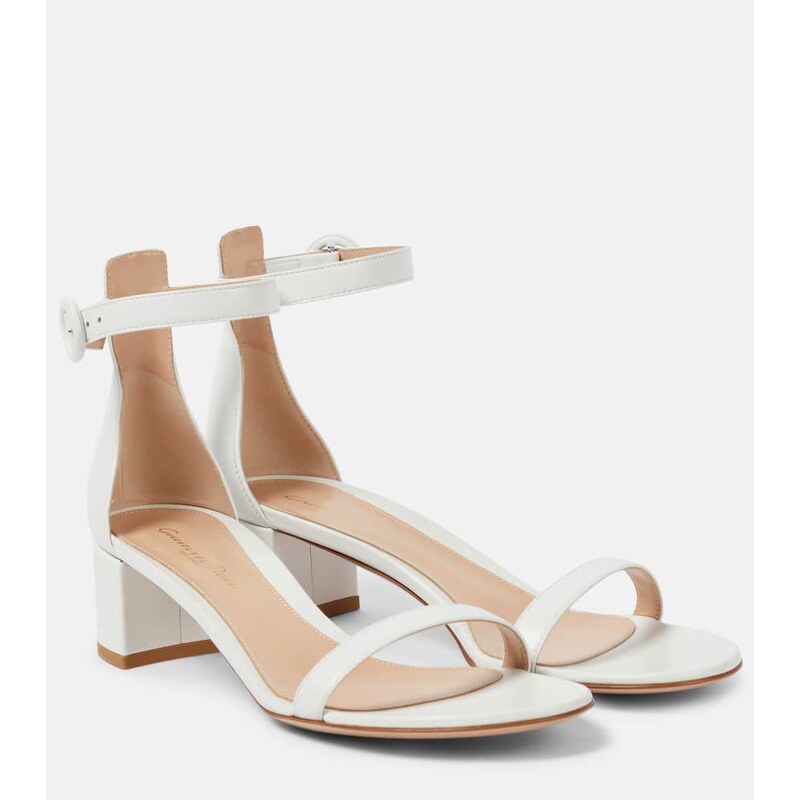 Gianvito Rossi Gaeta 45 leather sandals