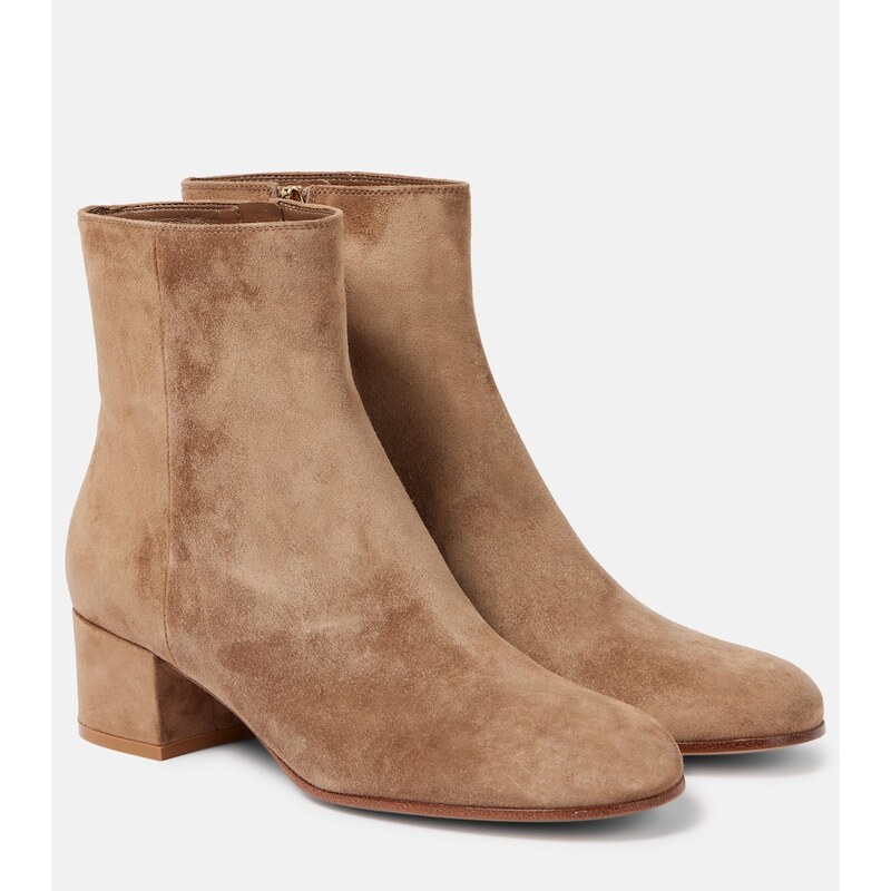Gianvito Rossi 45 suede ankle boots