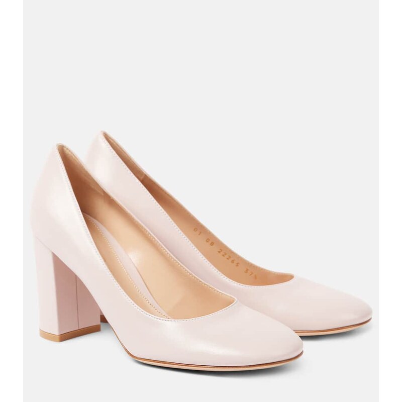 Gianvito Rossi 85 leather pumps