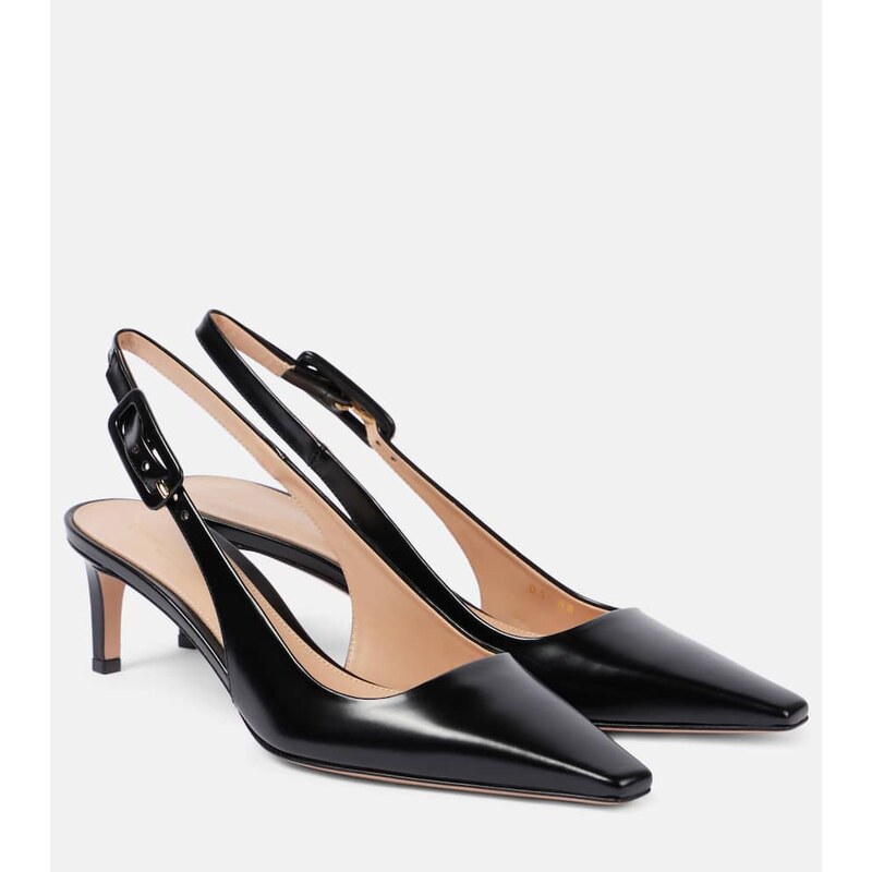 Gianvito Rossi Lindsay 55 patent leather pumps