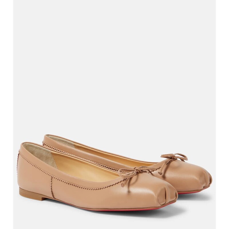Christian Louboutin Mamadrague leather ballet flats