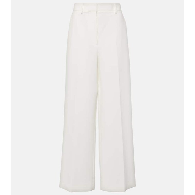 Khaite Bacall mid-rise wide-leg pants