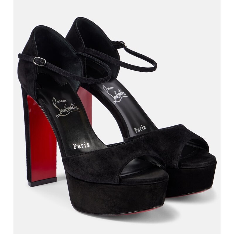 Christian Louboutin Sandaloo 130 suede sandals
