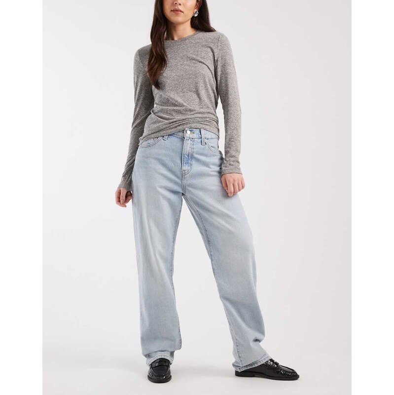 Levis easy dad jeans in light blue