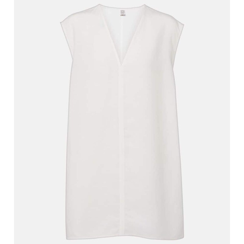 Toteme Lyocell and linen top