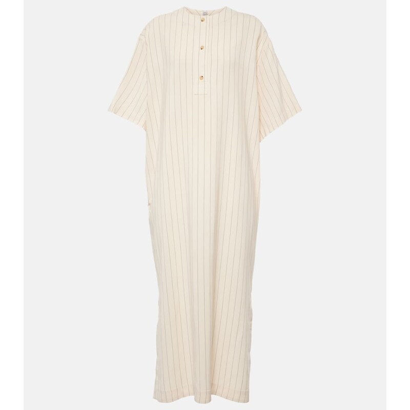 Toteme Pinstriped midi shirt dress