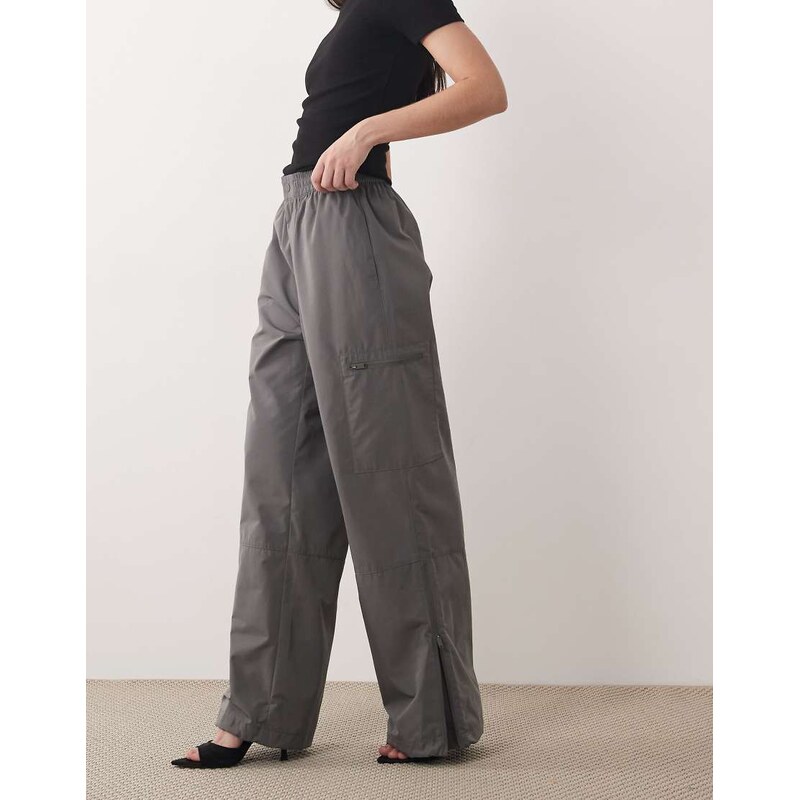 Calvin Klein Jeans cargo tech trousers in grey