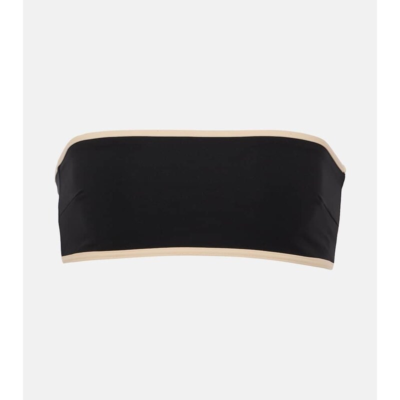Toteme Bandeau jersey bikini top