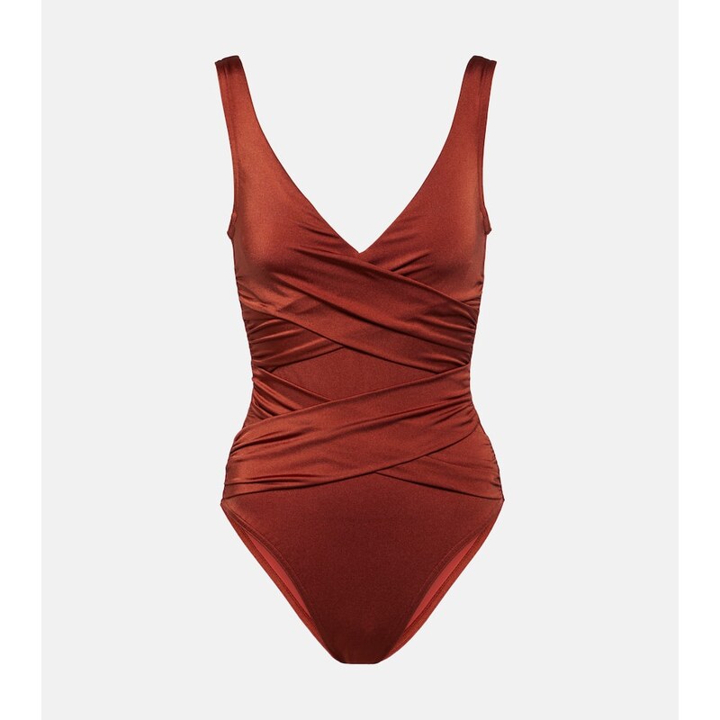 Karla Colletto Ruched swimsuit