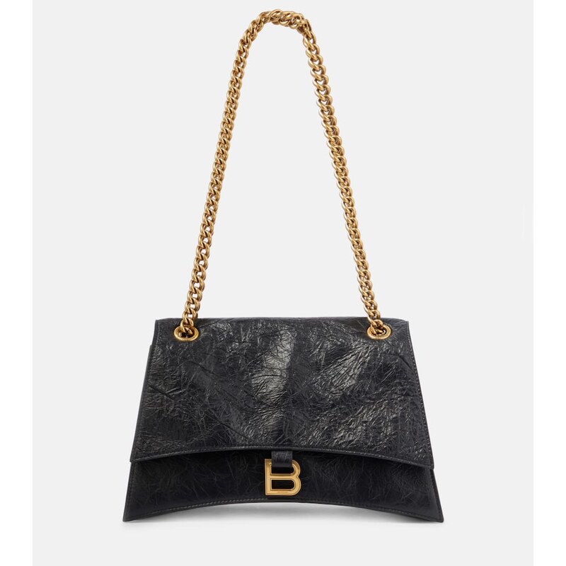 Balenciaga Crush Medium leather shoulder bag