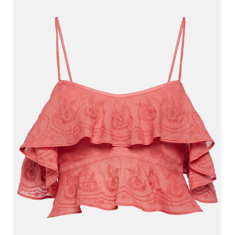 Isabel Marant Eliani ruffled top