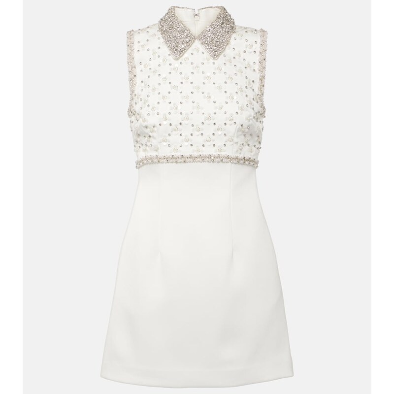 Rebecca Vallance Bridal Delaney embellished minidress