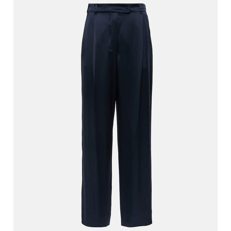 S Max Mara High-rise wide-leg pants