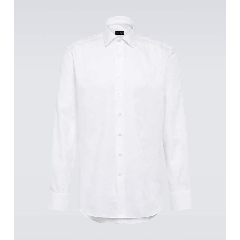 Etro Paisley jacquard cotton shirt