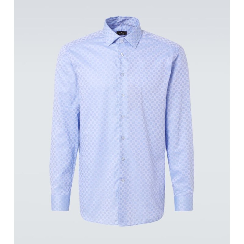 Etro Printed cotton shirt