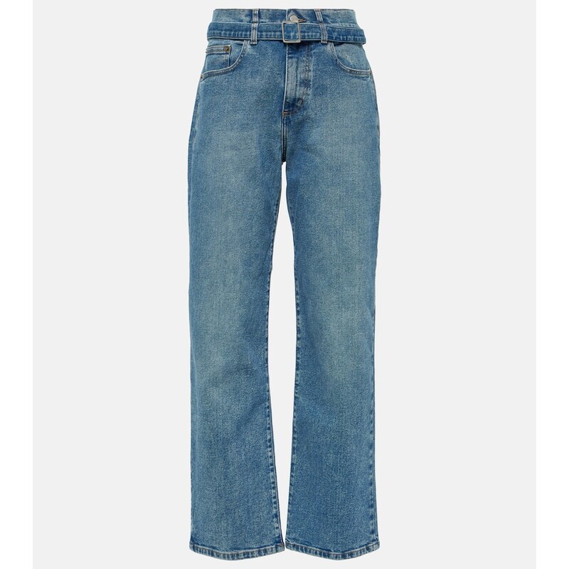Proenza Schouler Ellsworth mid-rise straight jeans