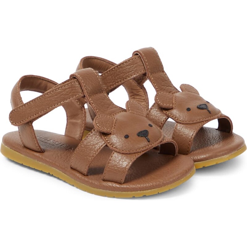 Donsje Dhalo Bear leather sandals