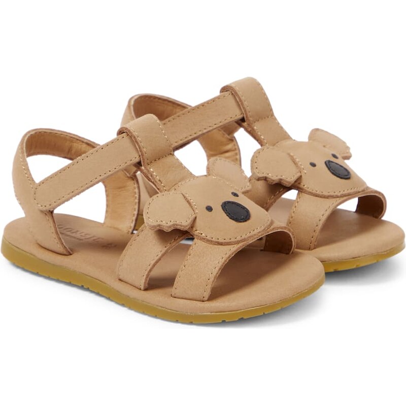 Donsje Dhalo Koala leather sandals