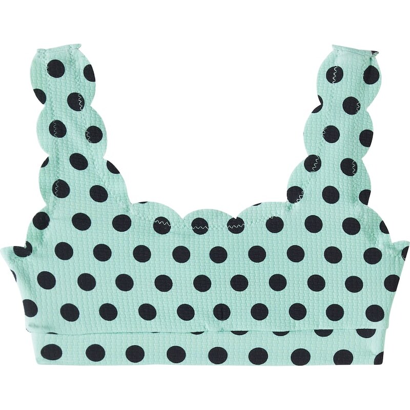 Marysia Bumby Palm Springs polka-dot bikini top