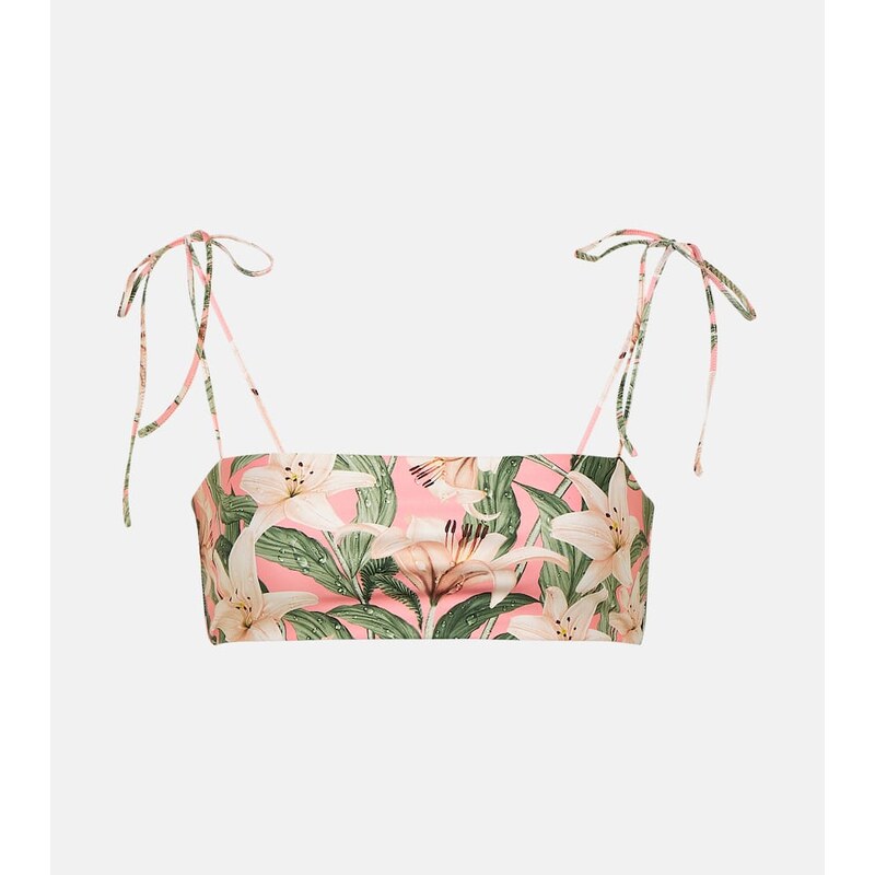 Agua by Agua Bendita Primavera floral bikini top