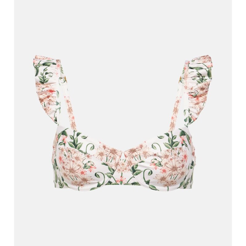 Agua by Agua Bendita Kiwi Margarita Amanecer bikini top