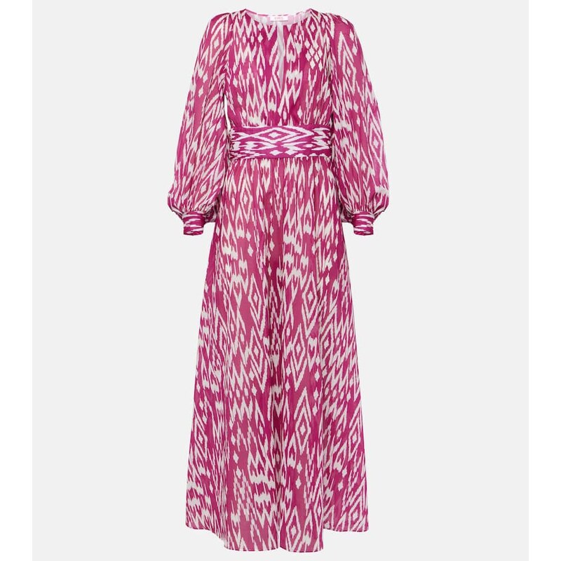 Eres Tornado balloon-sleeve maxi dress