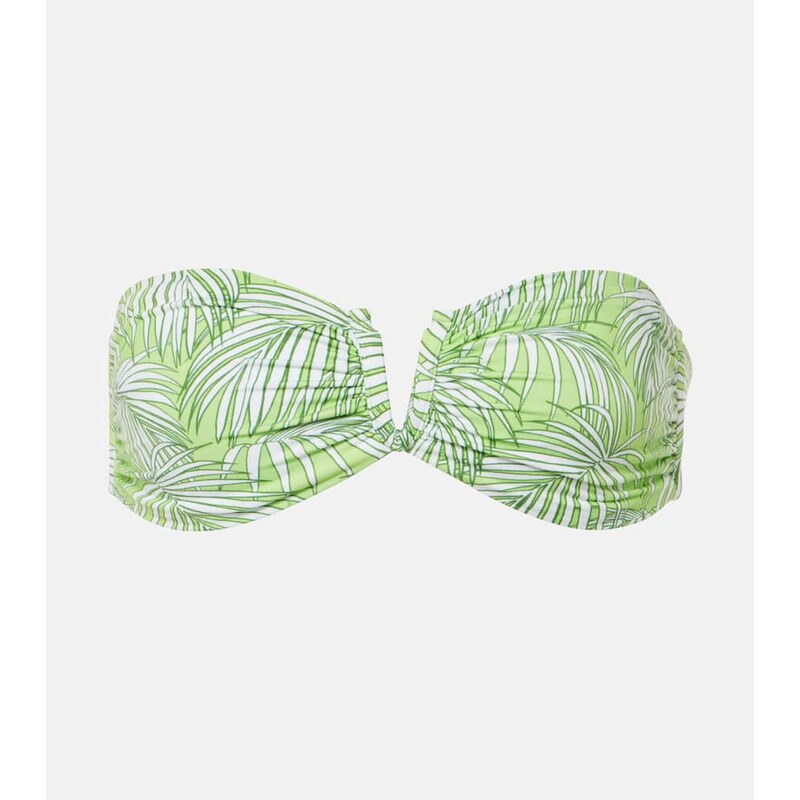 Melissa Odabash Alba printed bandeau bikini top