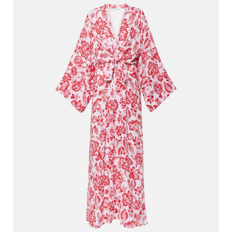 Melissa Odabash Wisdom floral wrap dress