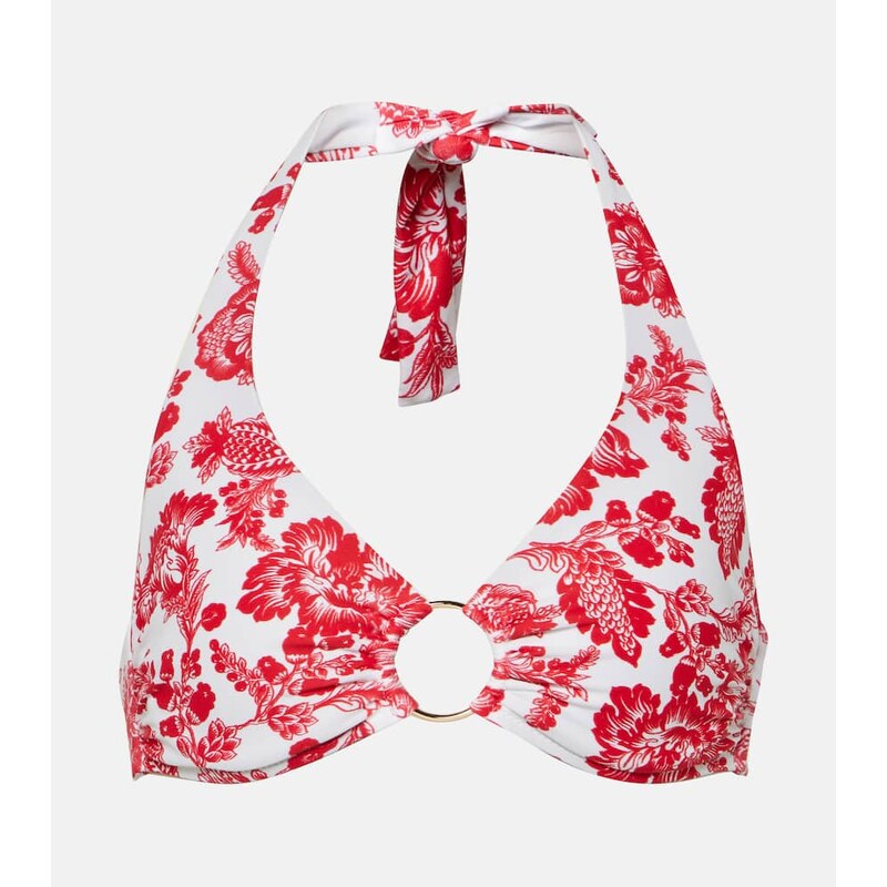 Melissa Odabash Brussels floral bikini top