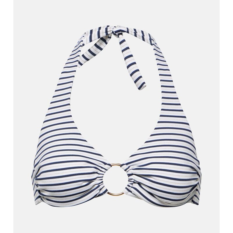 Melissa Odabash Brussels striped bikini top