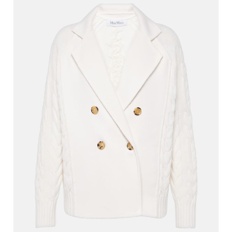 Max Mara Micio wool and cashmere cardigan