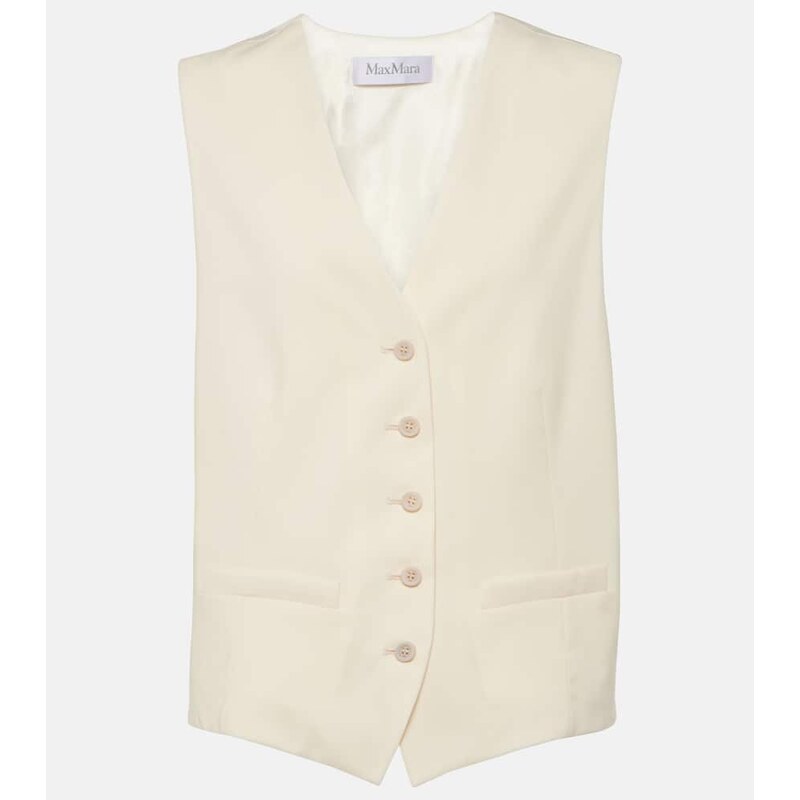 Max Mara Zuai virgin wool vest
