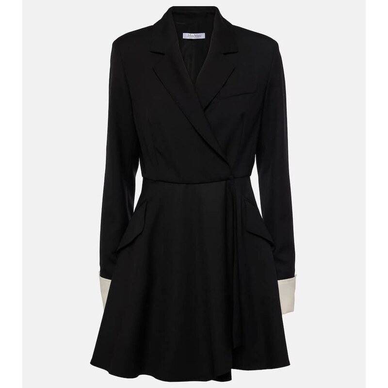 Max Mara Sella virgin wool shirt dress