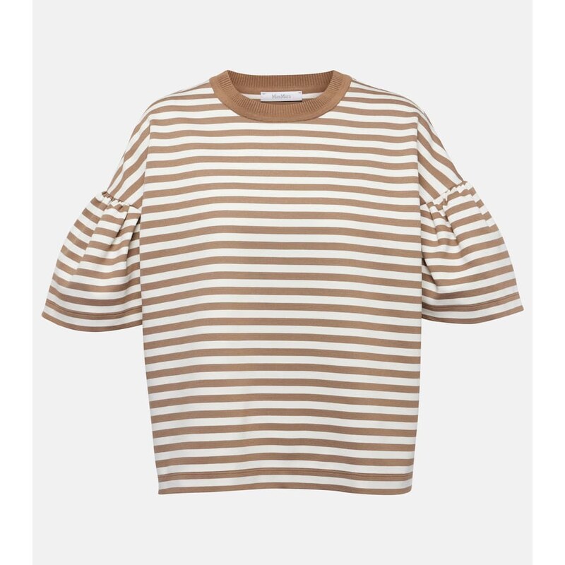 Max Mara Peirak striped jersey T-shirt