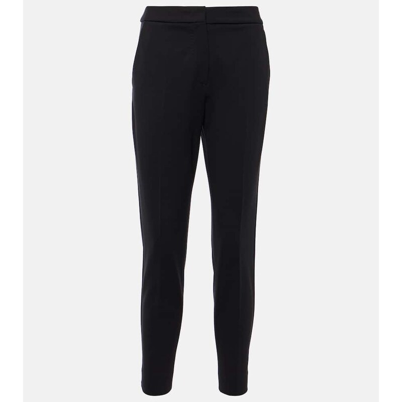 Max Mara Cropped jersey slim pants