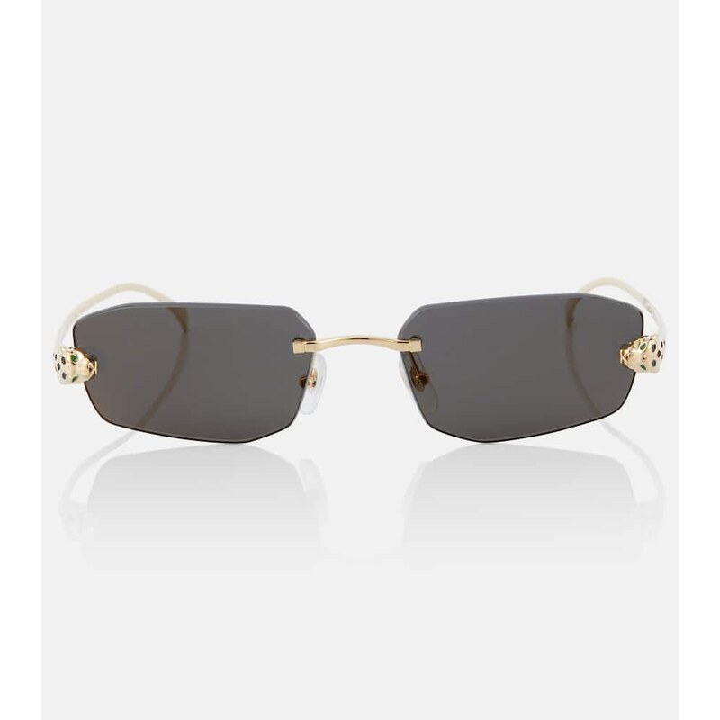 Cartier Eyewear Collection PanthÃ¨re de Cartier rectangular