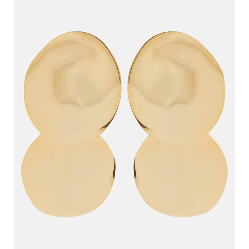 Jennifer Behr Issey 18kt gold-plated drop earrings