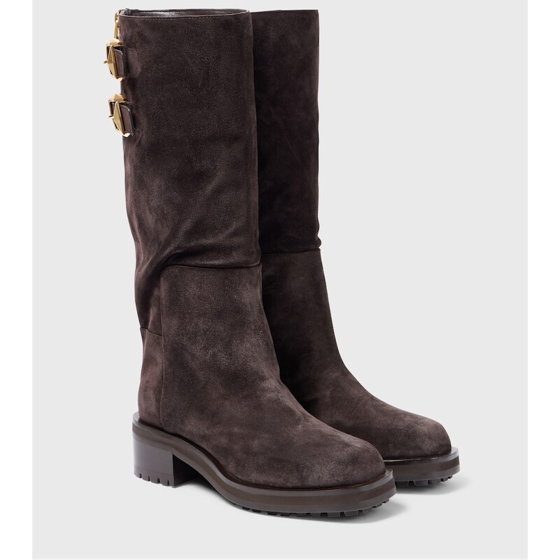Jimmy Choo Brooklyn Kb 50 suede knee-high boots