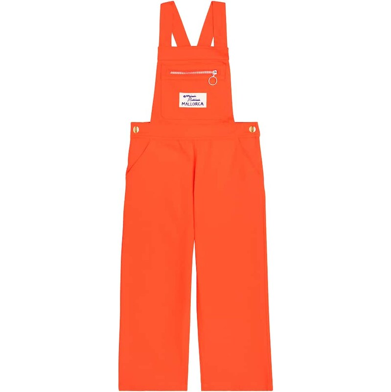 Mini Rodini Mallorca Patch denim overalls