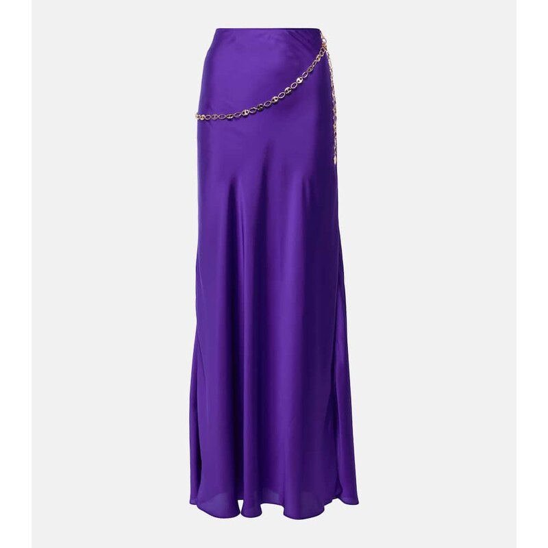 Rabanne Chain-detail maxi skirt