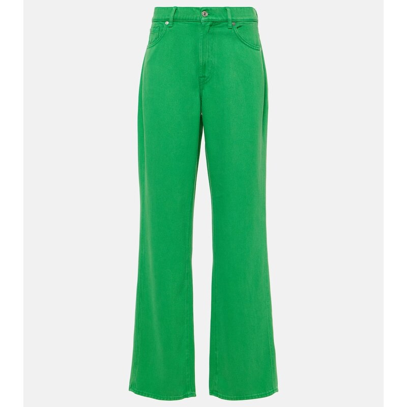 7 For All Mankind Tess high-rise straight jeans