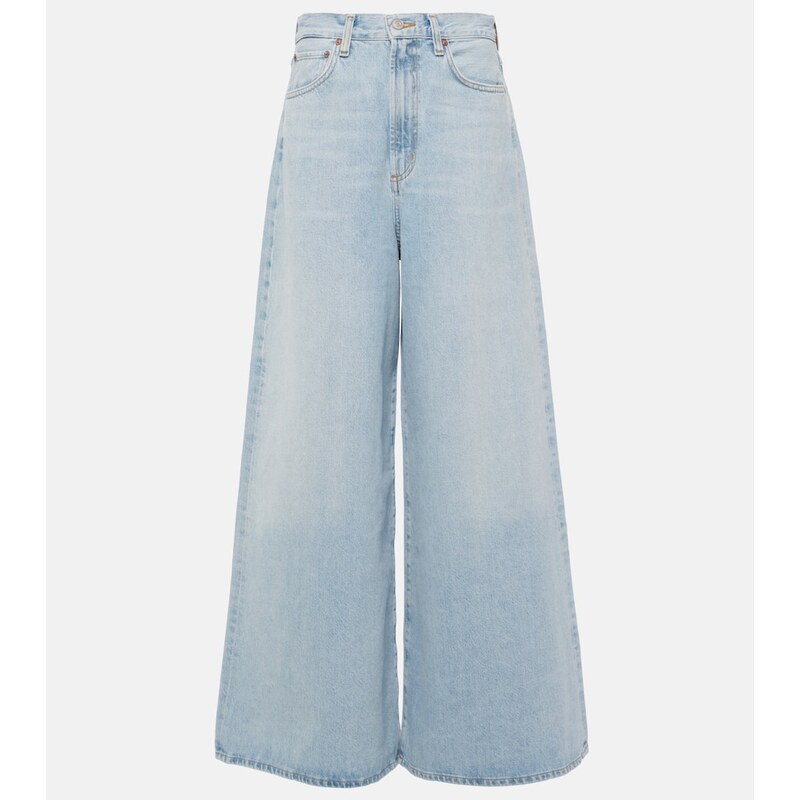 Agolde Nolan mid-rise wide-leg jeans