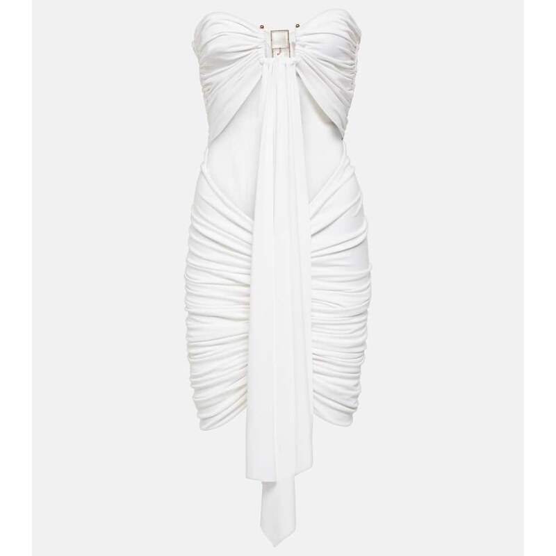 Christopher Esber Bezel Quartz sash minidress