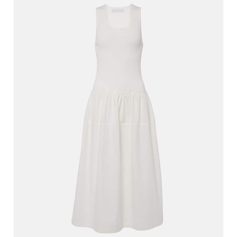 Proenza Schouler White Label Malia cotton poplin midi dress